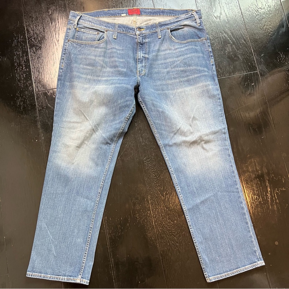 Foundry Athletic Fit Blue Denim Jeans Men’s 48x32 Stretch